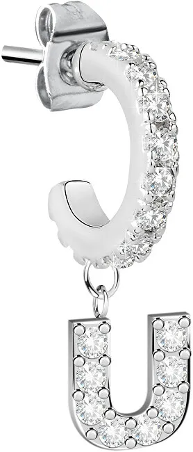 La Petite Story Orecchini singoli "U" LPS02ARQ79 donna