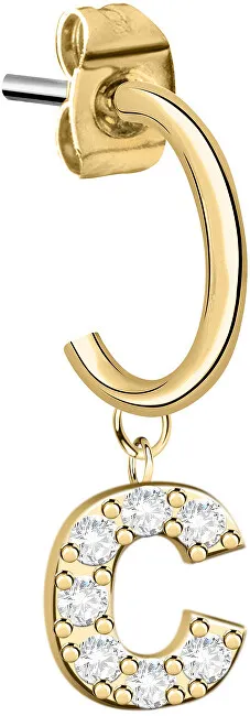 La Petite Story Orecchini singoli "C" LPS02ARQ50 donna