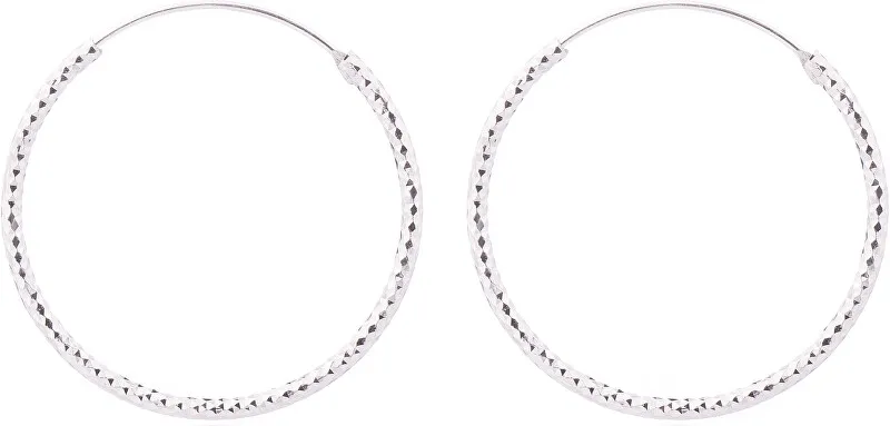JVD Orecchini in argento ad anello SVLE0216XD500 - Diametro: 3 cm donna