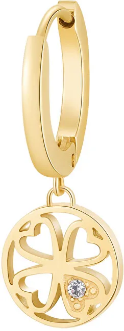 Brosway Orecchini singoli placcati in oro per il Chakra della fortuna BHKE002 donna