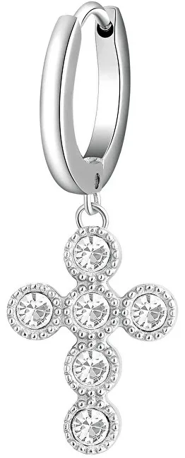 Brosway Orecchini singoli in acciaio con simbolo della Croce Chakra BHKE018 donna