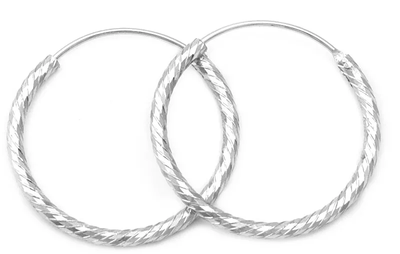 Beneto Meravigliosi orecchini rotondi in argento AGUC350 - Diametro: 4,5 cm donna