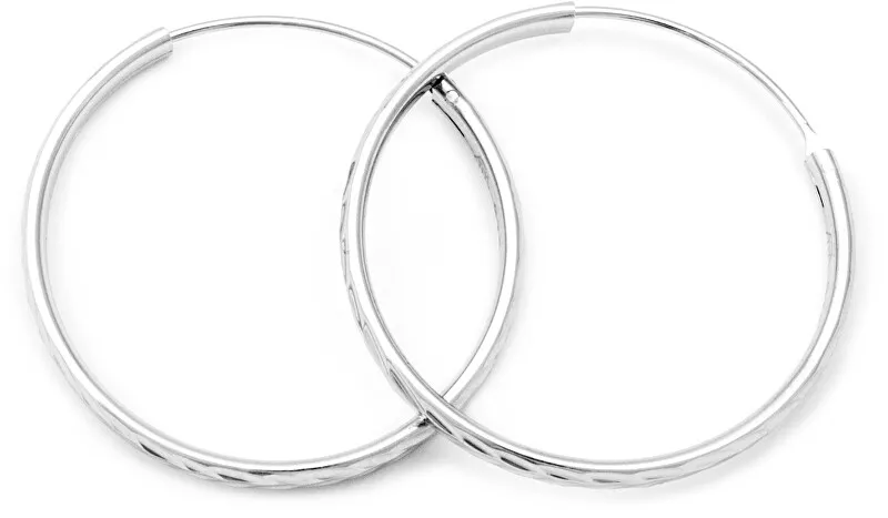 Beneto Meravigliosi orecchini rotondi in argento AGUC2102/40/N donna