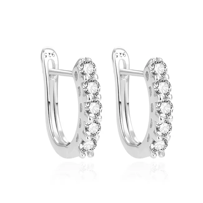 Beneto Elegant orecchini in argento con zirconi AGUC2164L donna