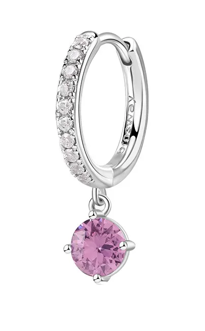 Brosway Orecchino singolo con cerchio rosa vibrante FVP83 donna