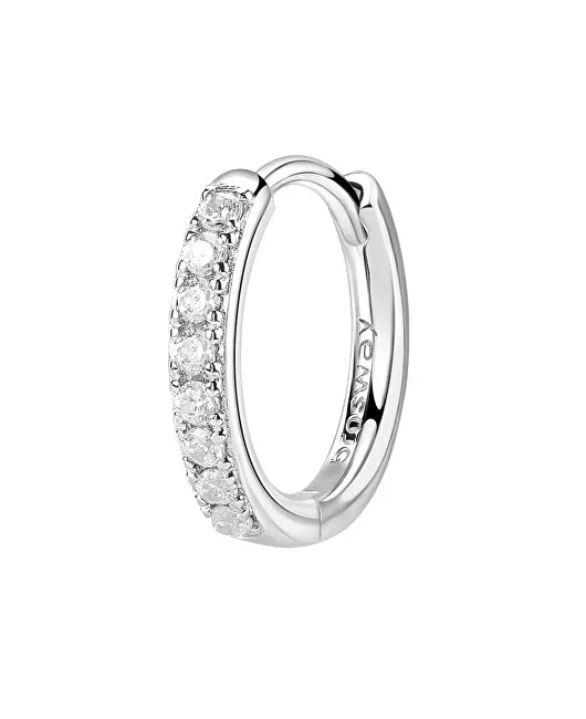 Brosway Eleganti orecchini singoli rotondi Fancy Infinite White FIW89 donna