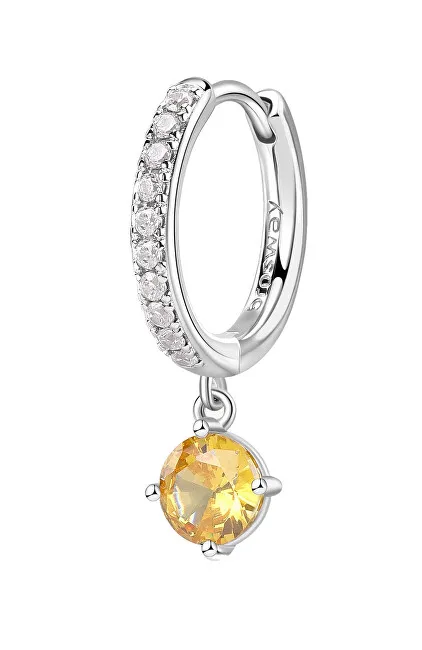 Brosway Orecchino singolo rotondo Fancy Energy Yellow FEY75 donna