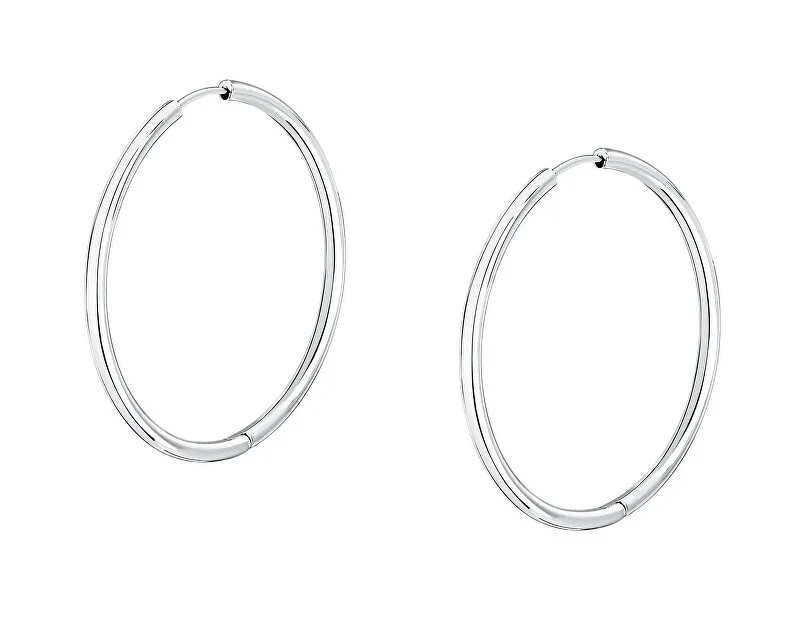 Morellato Orecchini a cerchio in acciaio Ø 3.5 cm Creolo SAUP25 donna