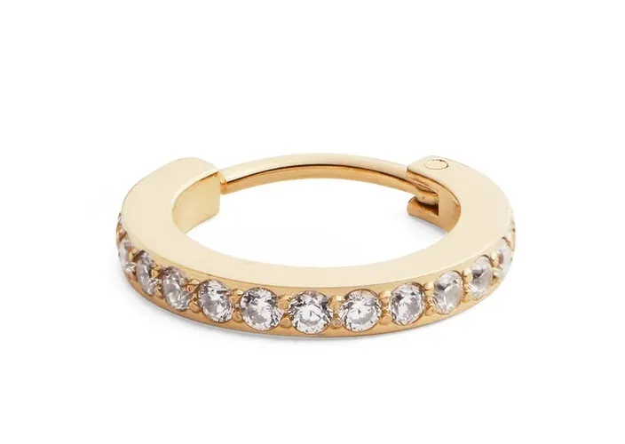 Daniel Wellington Orecchino singolo scintillante con cristalli DW00400871 donna