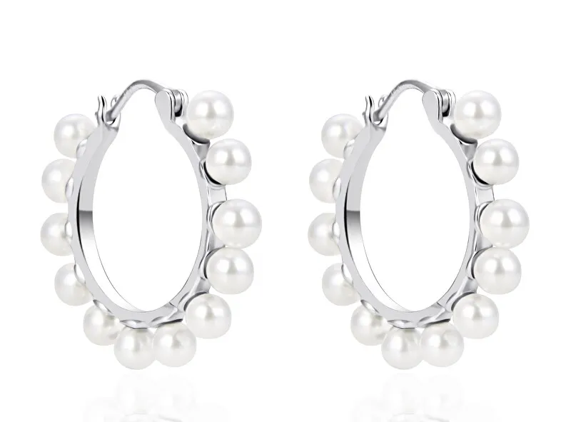 Agato Anelli in argento con perle vere AGT-E047K-P donna