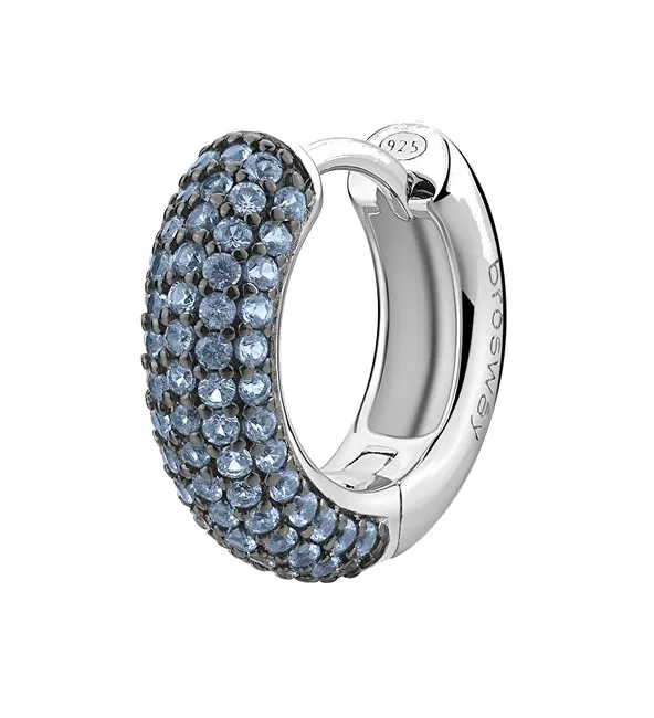 Brosway Orecchino singolo scintillante Cloud Light Blue Fancy FCL116 donna