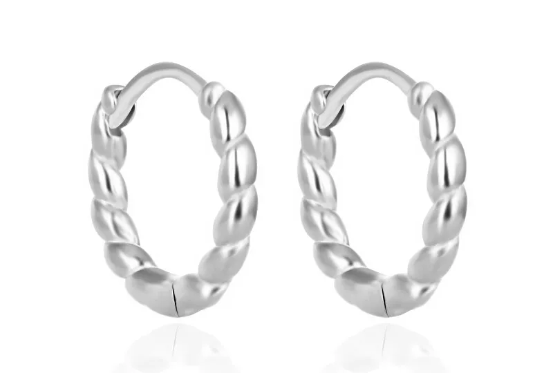 Agato Orecchini a cerchio in argento abbinati AGT-E046K donna
