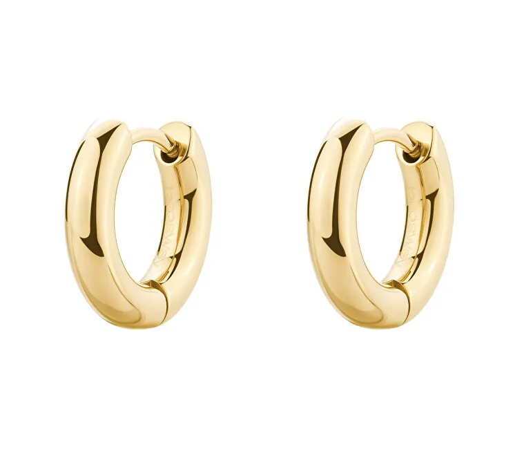 Brosway Anelli minimalisti in acciaio placcato oro Perfect BPC43 donna