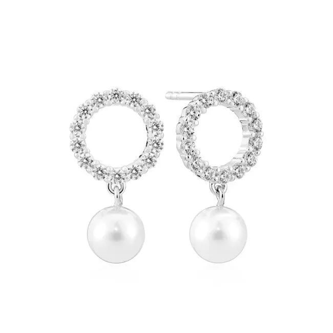 Sif Jakobs Deliziosi orecchini in argento con perle Biella SJ-E2430-PCZ donna