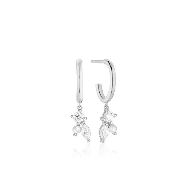 Sif Jakobs Bellissimi orecchini pendenti in argento Adria SJ-E12226-PCZ donna