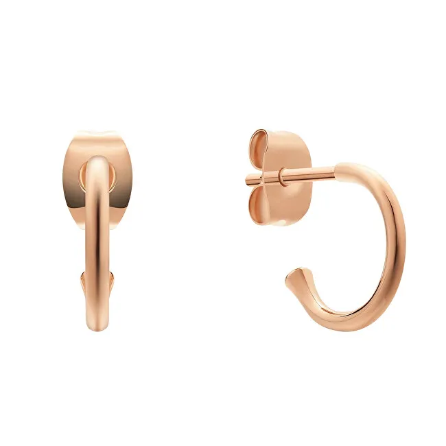 Daniel Wellington Orecchini a cerchio placcati oro Charms DW00400767 donna