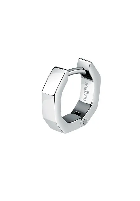 Morellato Motown SALS72 Orecchino singolo in acciaio a cerchio unisex