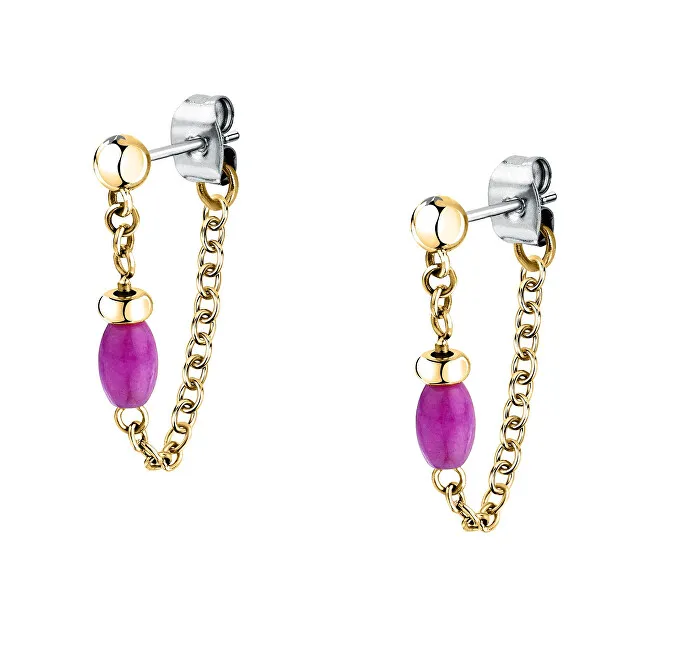 Morellato Orecchini e catena bicolore giocosi Colori SAXQ07 donna