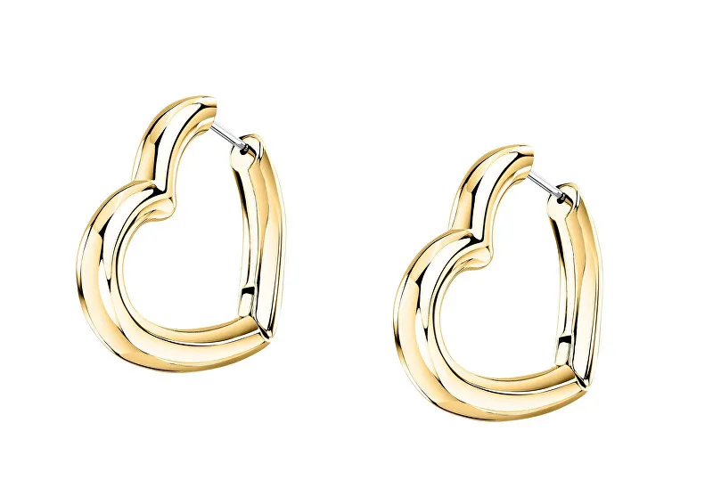Morellato Orecchini a cuore placcati oro Creolo SAUP27 donna