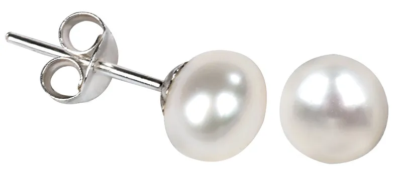 Orecchini JwL Luxury Pearls realizzati con perle bianche autentiche donna