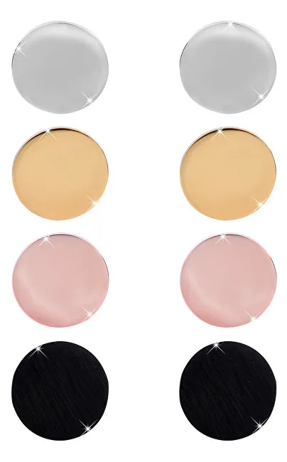Troli Set di quattro orecchini di perle donna