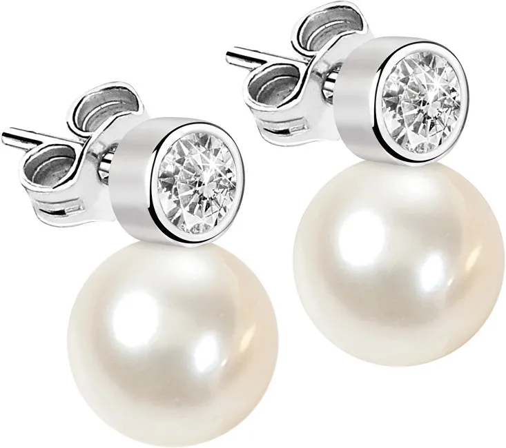 Morellato Orecchini in argento con perle vere Perla SANH04 donna