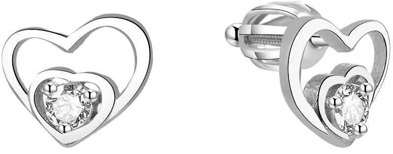 Beneto Orecchini a cuore in argento AGUP1472S donna