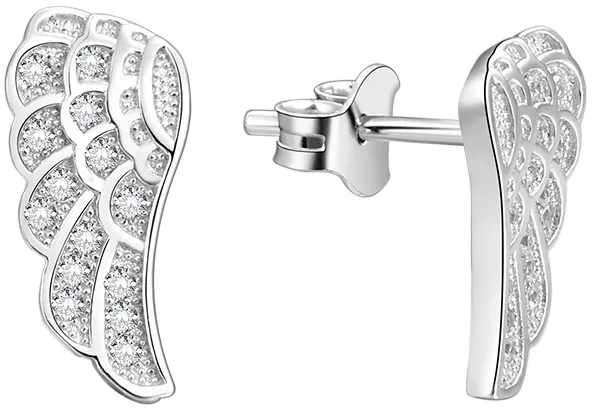 Beneto Orecchini in argento con ali d'angelo AGUP1182 donna