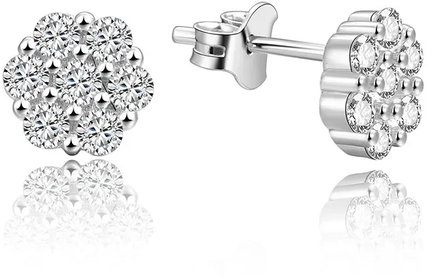 Beneto Orecchini in argento fiori AGUP1189 donna
