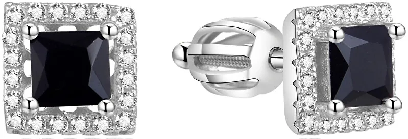Beneto Orecchini quadrati in argento AGUP1551S donna