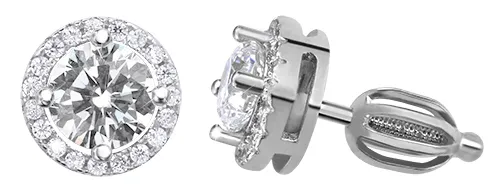 Beneto Orecchini in argento con zirconi AGUP1610S donna