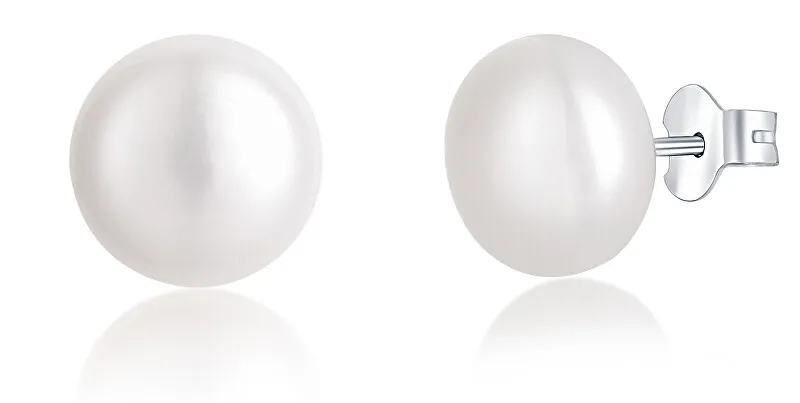 JVD Orecchini in argento con perle SVLE0545XD2P1 - Diametro: 0.9 cm donna