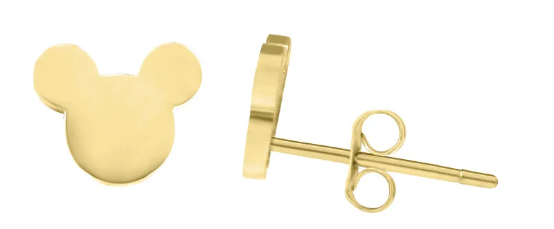 Troli Orecchini placcati in oro firmati Topolino donna