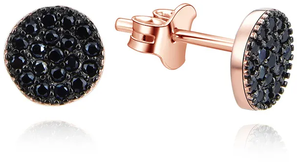 Beneto Orecchini magici in bronzo e argento con zirconi AGUP2246-ROSE donna
