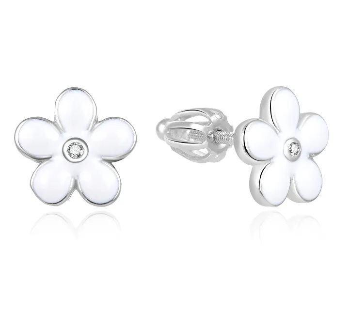 Beneto Orecchini a forma di fiore in argento AGUP1540S donna