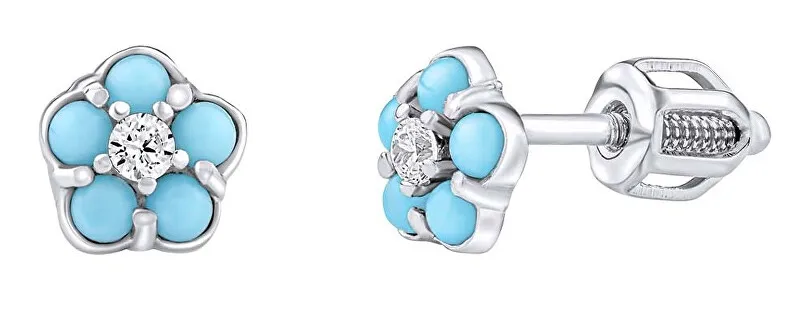 Silvego Orecchini in argento fiori Helene SILVEGOB70528SBDT donna