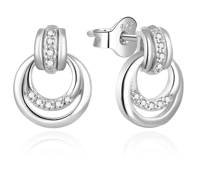 Beneto Elegant orecchini in argento con zirconi AGUP1888 donna