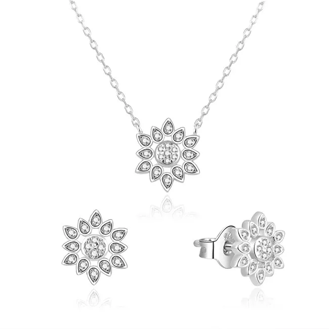 Beneto Giocoso set di gioielli in argento AGSET239L (collana, orecchini) donna
