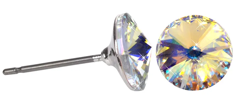 Levien Orecchini e bottoni raffinati Rivoli Crystal AB donna