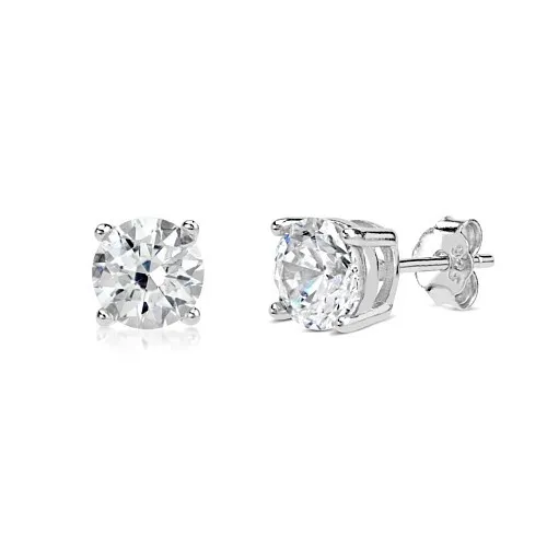 Silve Orecchinigo in argento con zircone trasparente JJJTXRE60001 donna