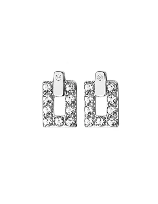 Orecchini Hot Diamonds in argento con diamanti e topazio Echo DE717 donna