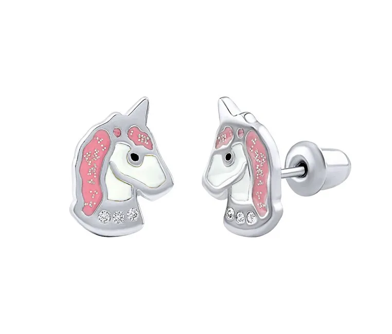 Silvego Orecchini in argento Baggio unicorni DCC056225E donna