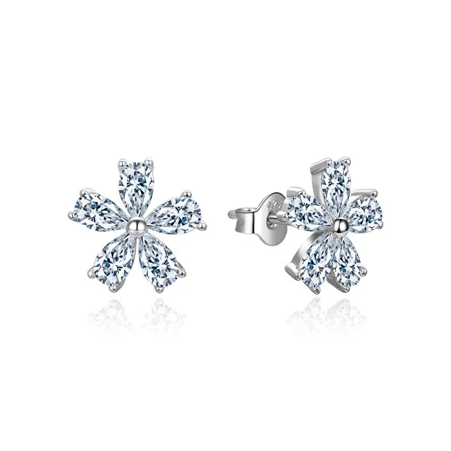 Beneto Orecchini in argento fine Flowers AGUP3297 donna
