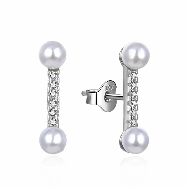 MOISS Orecchini in argento con perle Nariman E0003108 donna