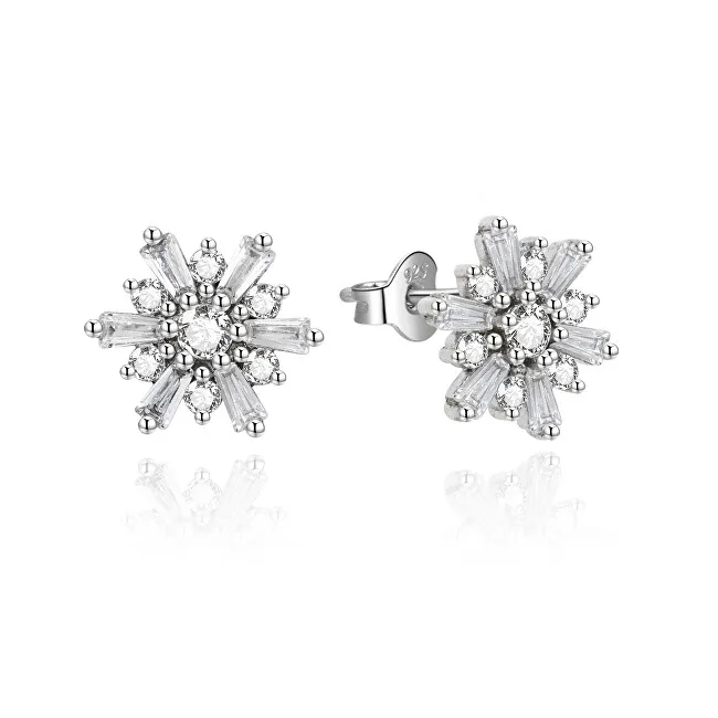 Beneto Orecchini di design in argento con zirconi AGUP2726 donna
