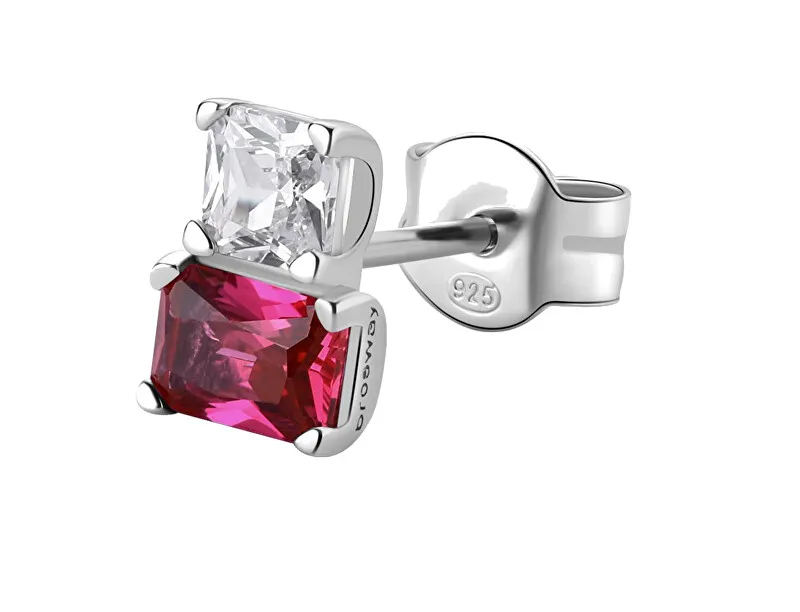 Brosway Eleganti orecchini singoli in argento Fancy Passion Ruby FPR07 donna