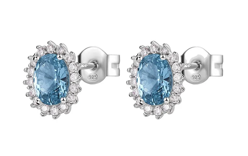 Brosway Eleganti orecchini in argento Fancy Cloud Light Blue FCL17 donna