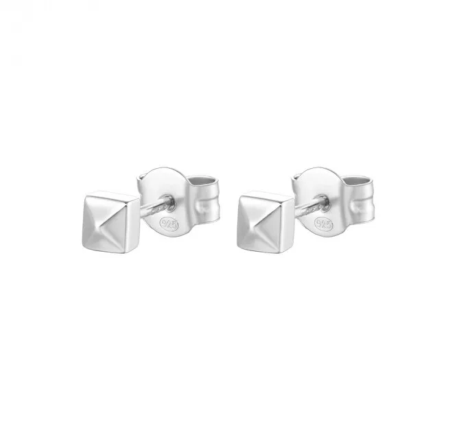 Rosato Orecchini e bottone minimalisti in argento Cubica RZCU59 donna