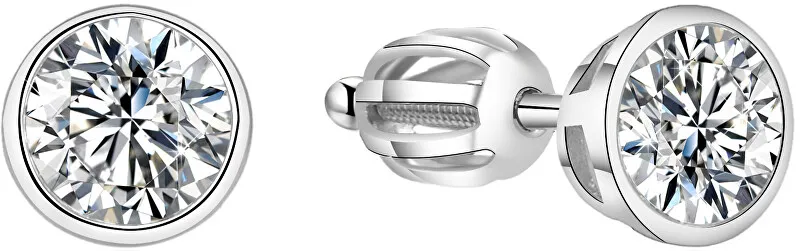 Beneto Orecchini in argento con zircone scintillante AGUP1714S donna
