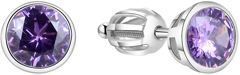 Beneto Orecchini in argento con zircone scintillante AGUP1716S donna